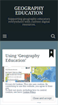 Mobile Screenshot of geographyeducation.org